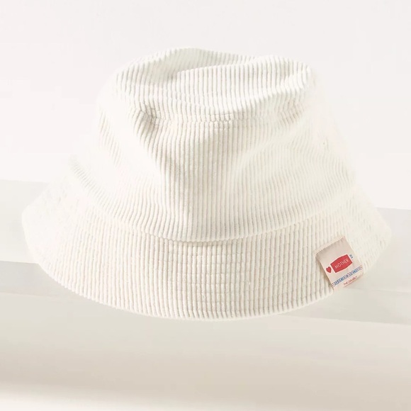 MOTHER JEANS Anthropologie Corduroy bucket hat new one size